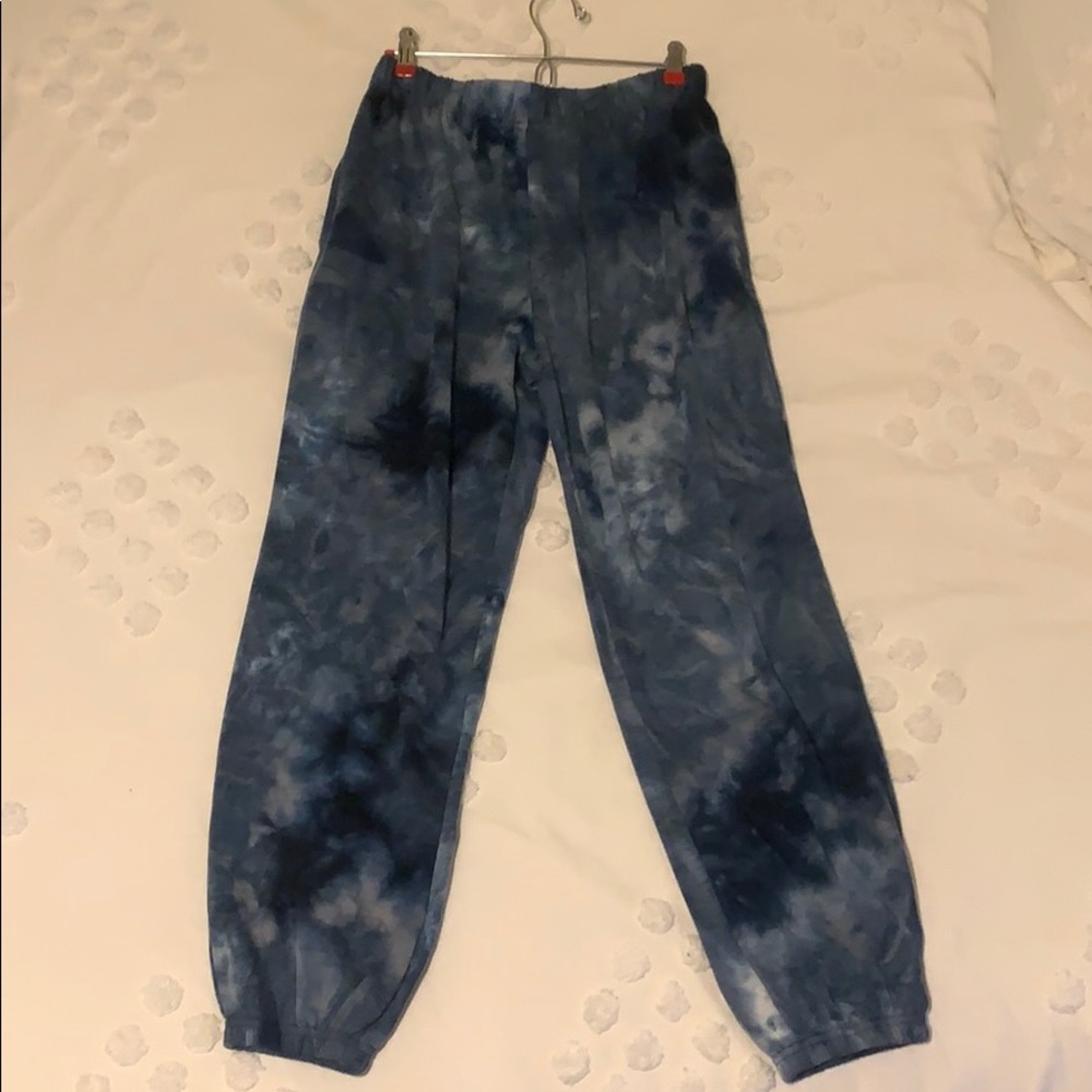 Blue Tie Dye Joggers